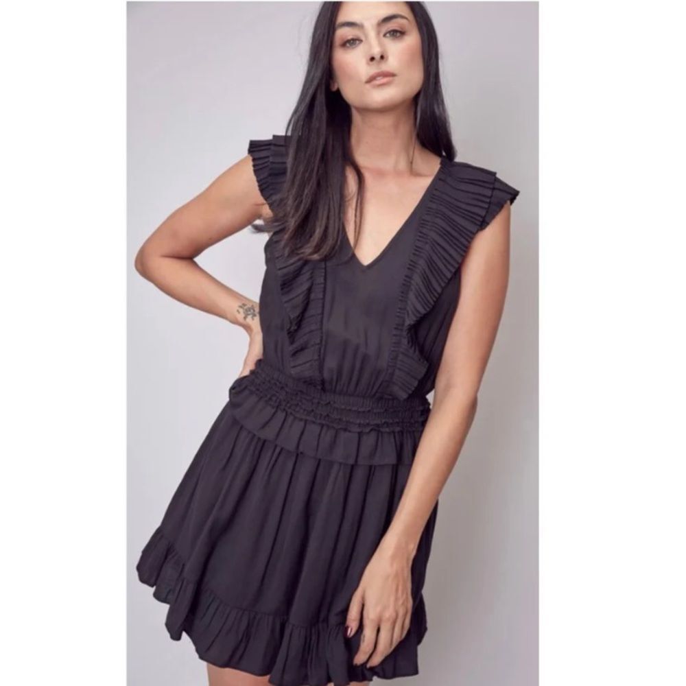 DO+BE back ruffle dress